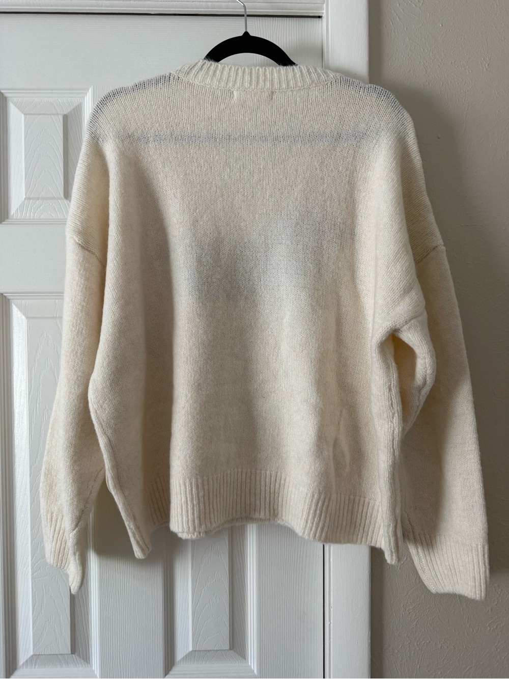 Bailey Rose Dog Sweater size Medium Cream Dachshund - Picture 8 of 8
